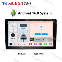 TOP LEX 9/10 Inch Universal Android Car Stereo, Big Screen GPS Navigation Radio Multimedia Player with Android Auto3